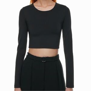 Bavarian Crew Cropped Long Sleeve